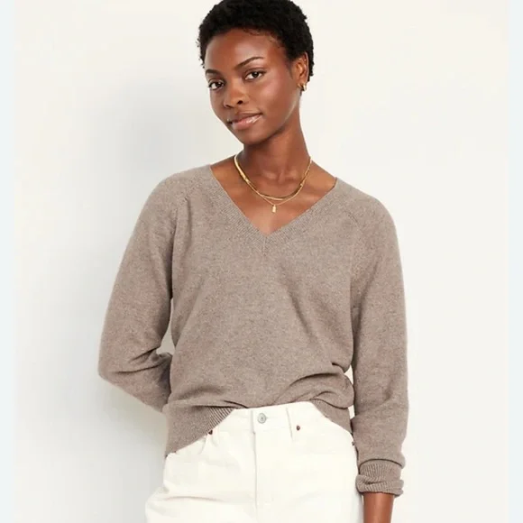 Old Navy Sweaters New Old Navy Sosoft Ladies 2x Taupe Loose